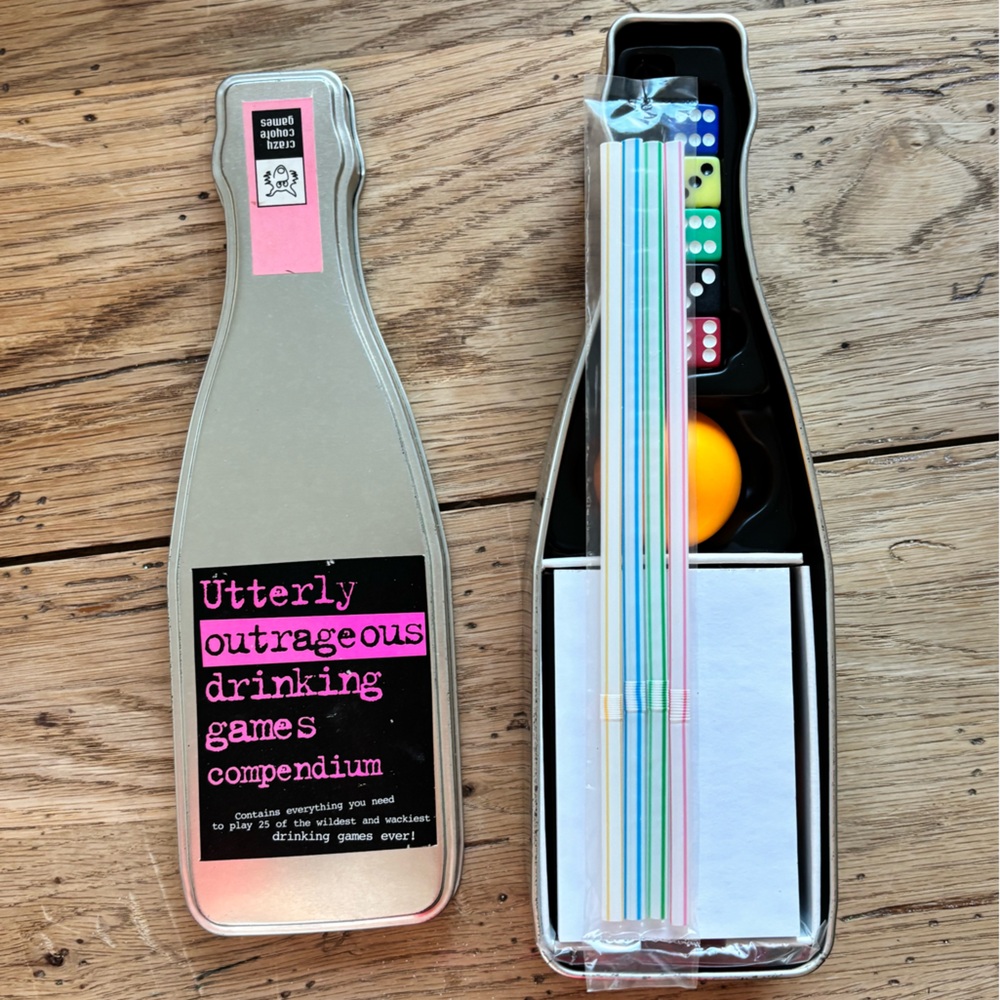 Utterly Outrageous Drinking Games Set